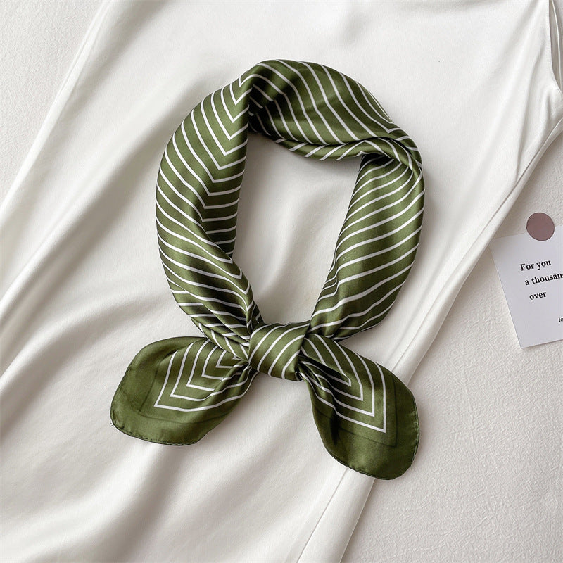 Women's New Small Square Retro Cashew Professional Scarf Women's New Small Square Retro Cashew Professional Scarf